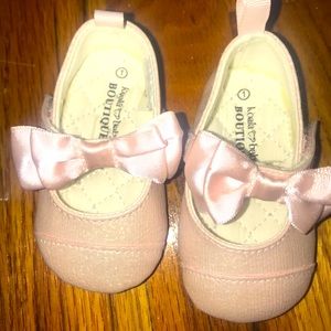 Size 1 infant shoes.